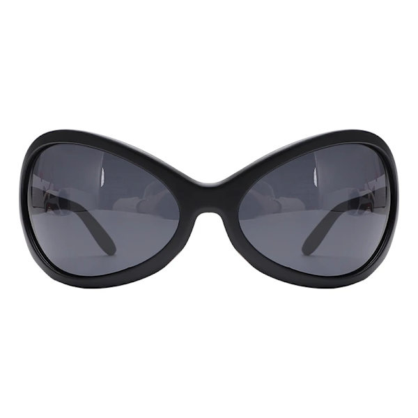 Steampunk Oversized Goggle Solglasögon Nya Damer Män Lyxigt märke Designer Solglasögon Solglasögon Solglasögon Glasögon Kvinnliga Y2k Glasögon B1 As Shown