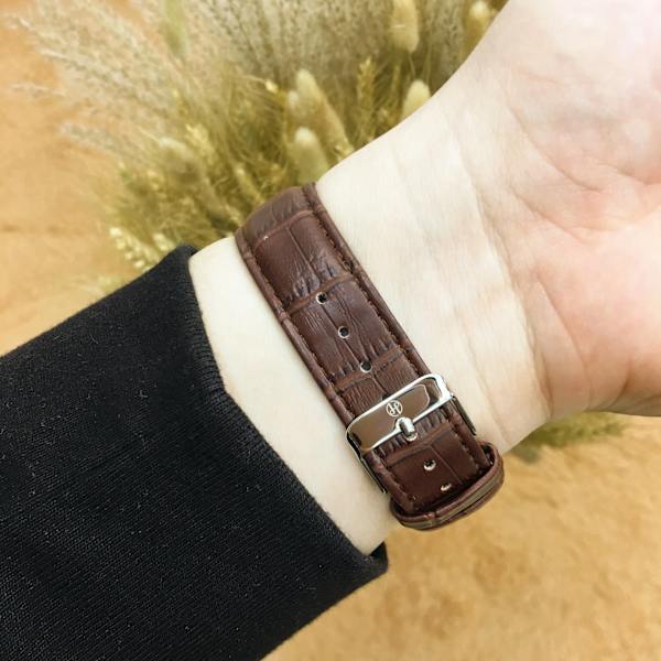 PABLO RAEZ 2023 Nytt toppmärke Lyxmode herrklockor Sportkalender i äkta läder Drop Causla Relogio Masculino With date Brown 42mm
