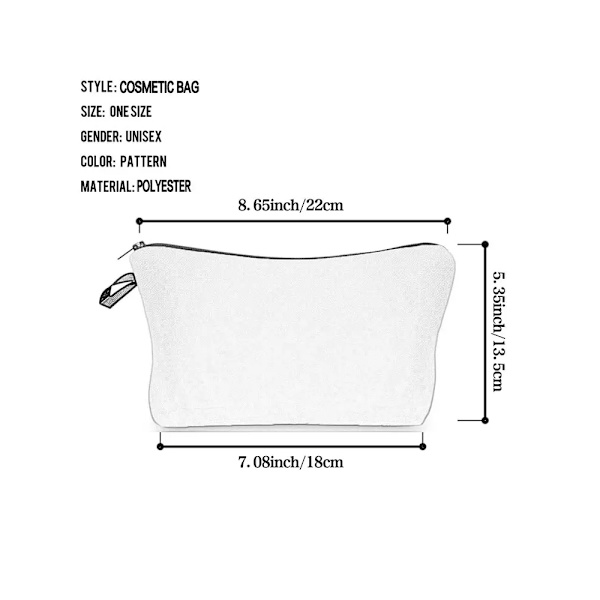 Sjuksköterska printed kosmetisk organizer Högkvalitativ förvaringsväska för barn Praktisk sminkväska för kvinnor Tecknad mini case hz1517 Nurse Bag