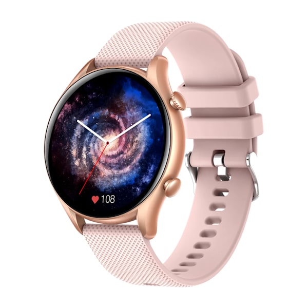 COLMI i20 Smart Watch Herr 1,32 tum 360*360 skärm Bluetooth Ring Puls Sömn Fitness Tracker Smartwatch Dam Pink