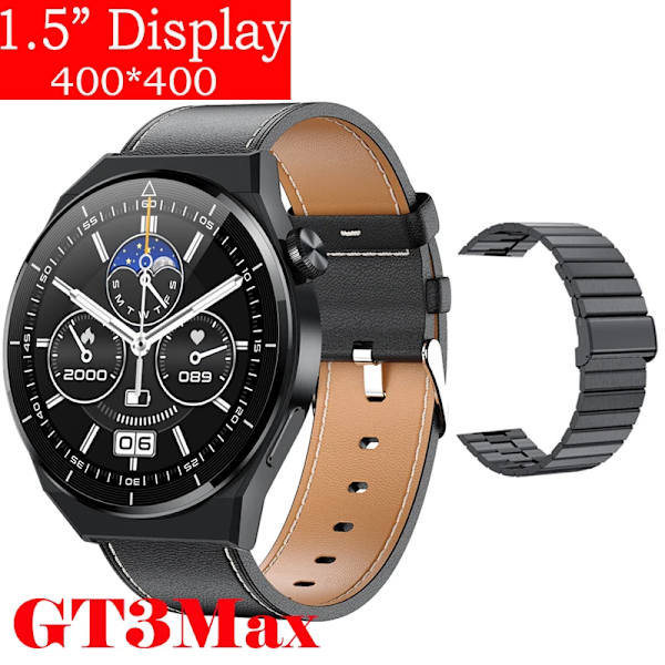 för Huawei Watch GT3 Smart Watch Herr Android Bluetooth Call IP68 Vattentät Blodtryck Fitness Tracker Smartwatch Dam Bl Le-Bl St Zu smartwatch