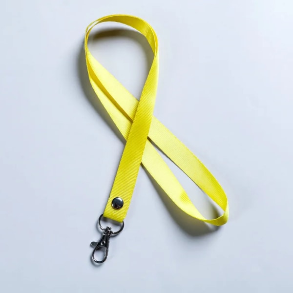 1st Kontors-ID-korthållare Arbete-ID-kort Halsrem Snodd Badge Hållare Nackrem Rep Läkare Sjuksköterska Kort Snöre Yellow