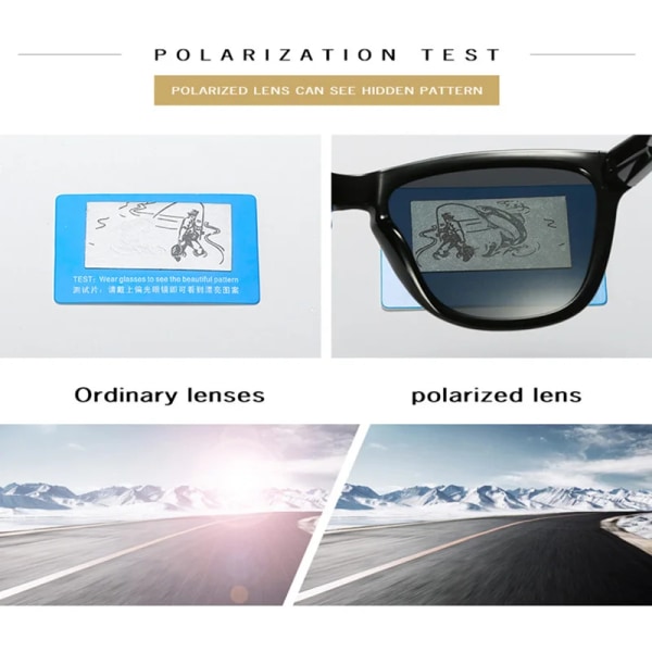 RBENN Nya polariserade solglasögon Kvinnor Män Mode Körning Solglasögon för män Märke Designer Fiskeglasögon Gafas UV400 White Ocean Blue as picture