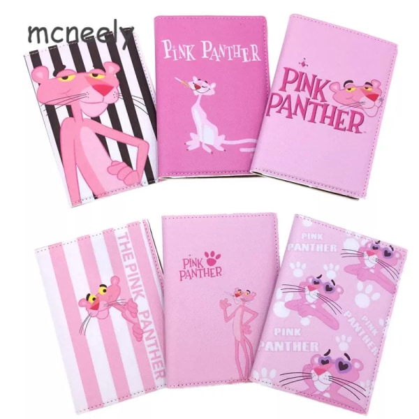 PINK-PANTHER Case ID- cover Passhållare Skydd Organizer Resor Superkvalitetskorthållare PASSPOR Auburn