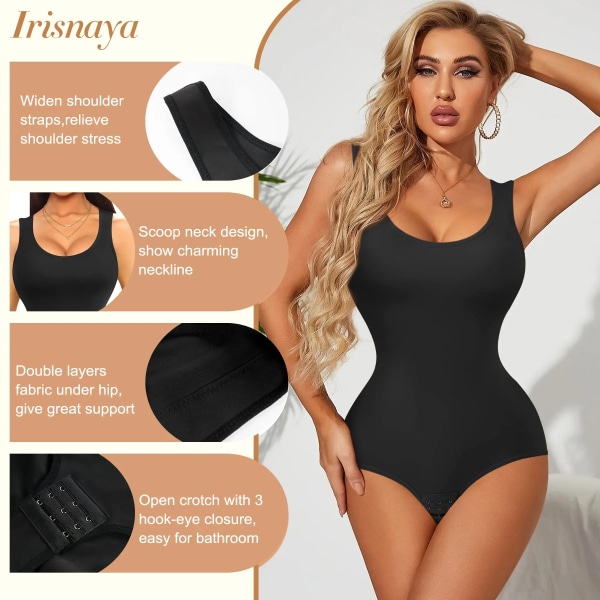 Shapewear för kvinnor Magkontroll Waist trainer Full Magtäckning Shapewear S