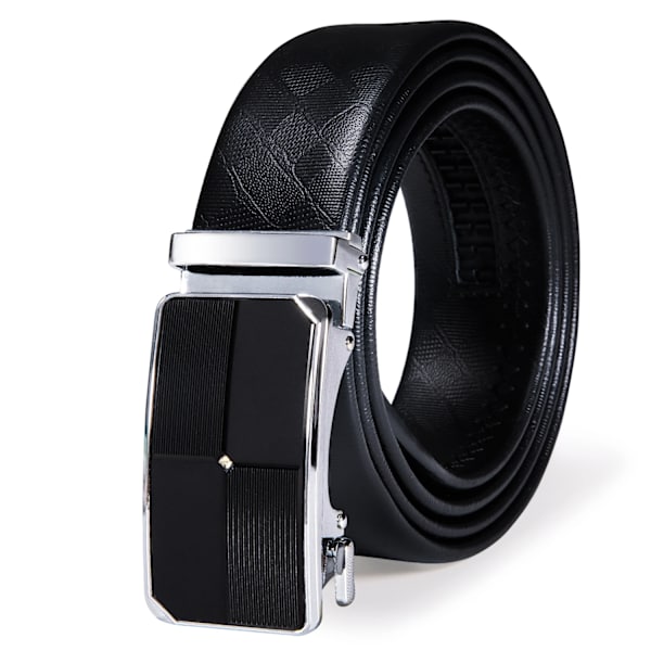 2019 Herrbälten Lyxigt nötskinnsbälte för män Mode Automatiskt spänne för jeans Man cintos DK-0089 D-2261 120cm