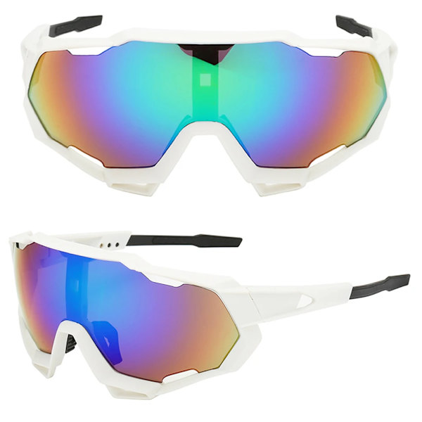 Utomhuscykling Solglasögon UV-skydd Vindtäta glasögon polariserad lins män kvinnor sport solglasögon glasögon Red