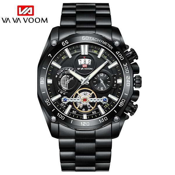 2023 Nytt VA VA VOOM toppmärke Relogio Masculino Herr Luxury Luminous Armbandsur Imitera Quartz Watch för män 2421H