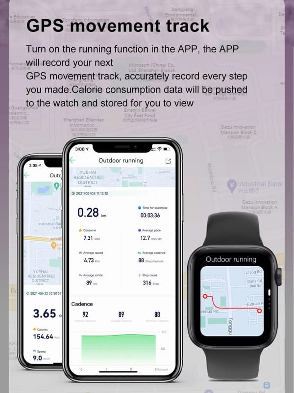 Ny Vwar DT7 Plus MAX Smartklocka Serie 7 NFC GPS Tracker Bluetooth Samtal Män Kvinnor 45mm Sport Smartwatch för IOS Android Silver 45mm