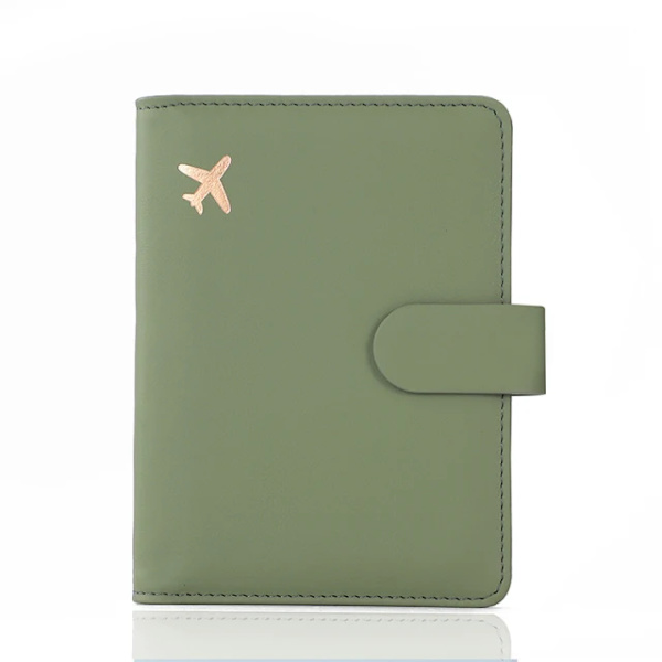 Cover CASE - läder Man Kvinnor Resepasshållare med kreditkortshållarfodral Case style1(.1797)