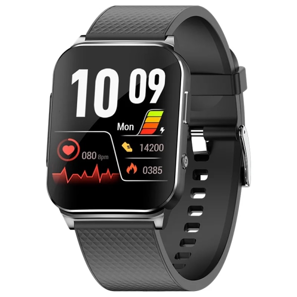 PPWOLF Sport Health Smart Watch Ny PTT+EKG Blodsocker Sockertryck Pulsmätning Smartwatch Män Kvinnor Bundle1
