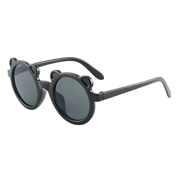 2023 Mode Runda Barn Solglasögon Klassiska Söta Flickor Pojkar Barn Solglasögon UV400 Skyddsglasögon Baby De Sol Gafas A-black