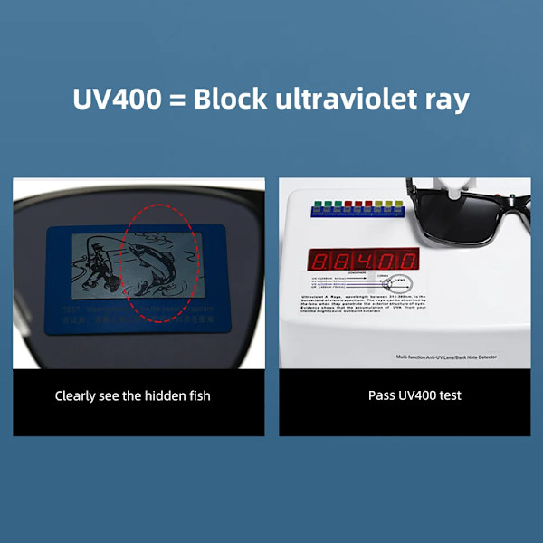 VIVIBEE Klassiska rektangel polariserade solglasögon män mattsvart UV400 Mode fyrkantiga solglasögon fjädergångjärn körskydd 4 Gun Black