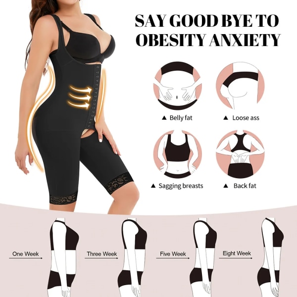 Fajas Shapewear Kvinnor Underbyst Korsett Waist trainer Body Shaper Body Shaper Magen Kontroll Slida Flat Belly Butter Lift Underkläder beige 3XL