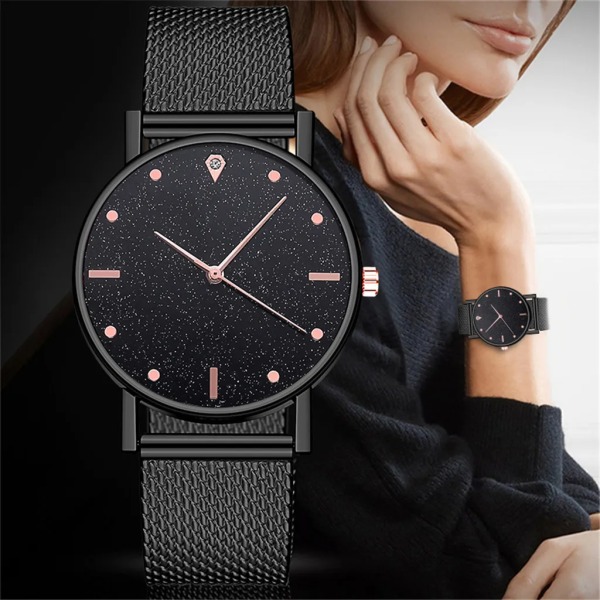 Watch Minimalistisk kalender Watch Casual Damklocka Watch Analog watch Watch Femme C