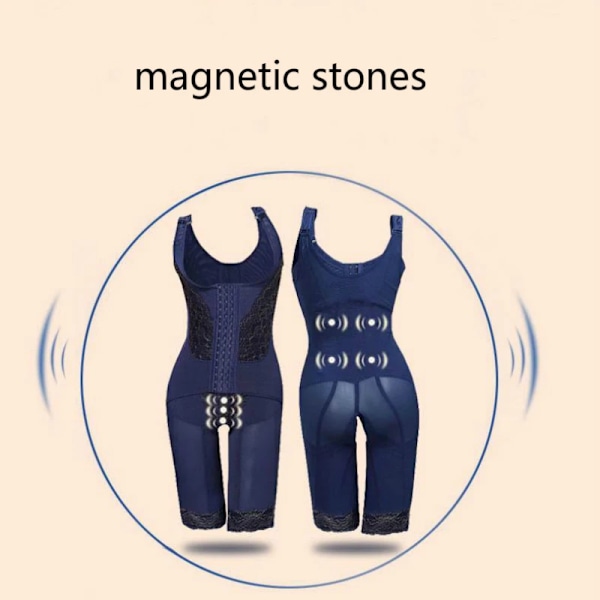 Dam midjetrimmer bodysuit dam kropp magic midja träningskorsetter postpartum korsett bantningsformare without bra L waist 71-77cm