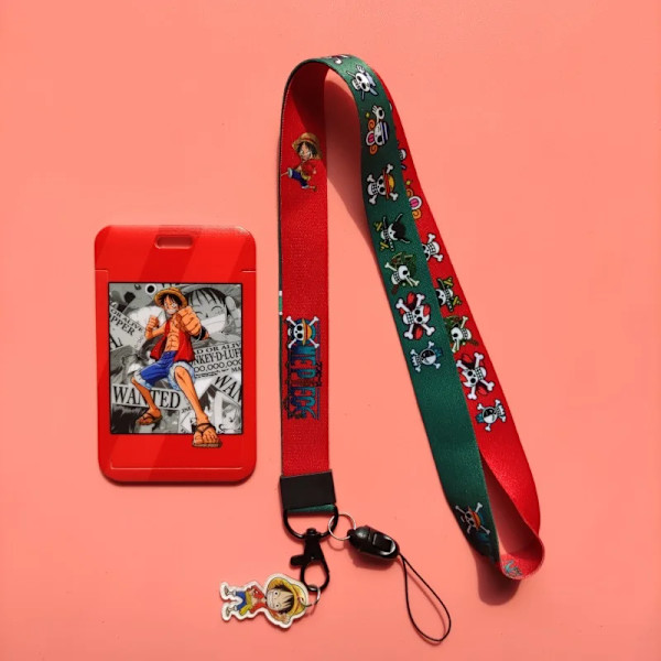 Barn Tecknad Plast Anime ID-korthållare Cool Modemärke Glidande Arbete Namnbricka Busslina Kort Hållare för lanyard card holder(.1841)