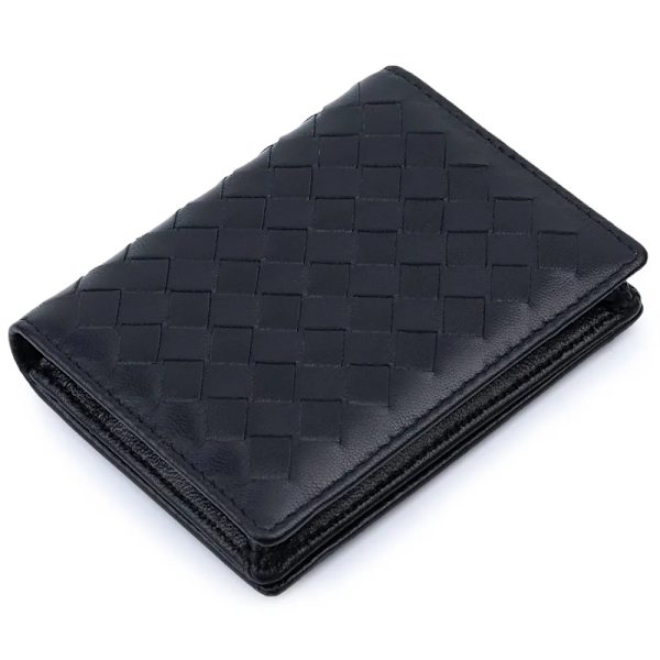 Lyxig handgjord mjuk fårskinn Stickkortplånböcker 100 % äkta läder Hot Brand Visitkortshållare Unisex case DBU