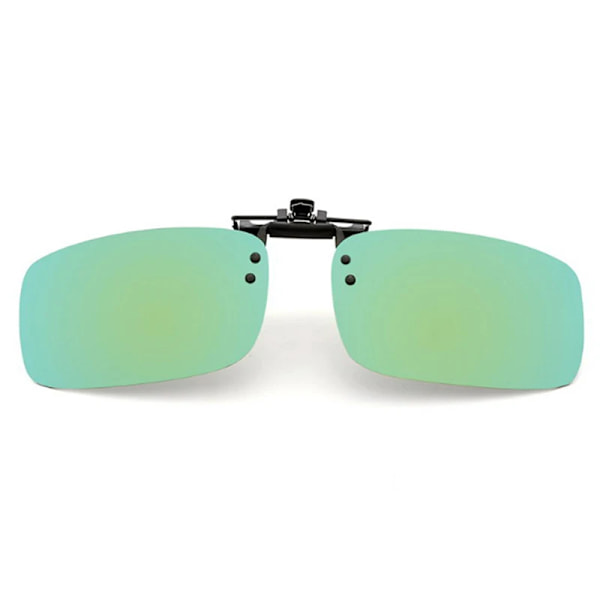 Män Kvinnor Bilförarglasögon Anti-UVA UVB polariserade solglasögon Körning Night Vision Lens Clip On Solglasögon Interiörtillbehör A11