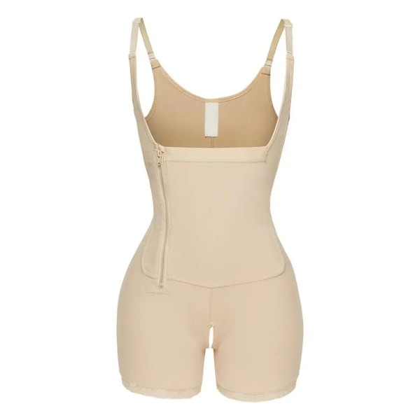 Waist trainer Pärmar och Shapers för kvinnor Modelleringsrem Bantning Shapewear Body Shaper Gördlar Bälte Butt Lifer 1916 Beige XL