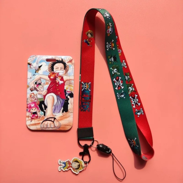 Barn Tecknad Plast Anime ID-korthållare Cool Modemärke Glidande Arbete Namnbricka Busslina Kort Hållare för lanyard card holder(.1826)