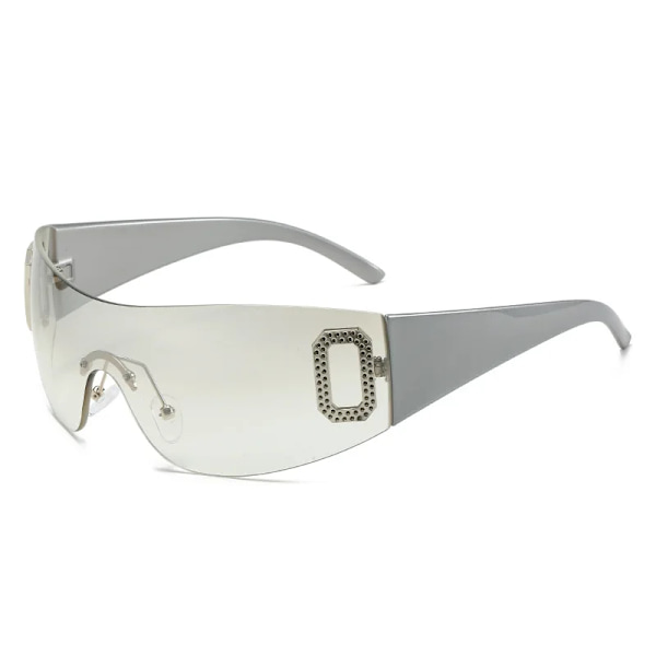 Modedesigner Solglasögon Dam Lyx Trendiga y2k Solglasögon Kvinna Shade Rosa glasögon Goggle 2000-talet lentes de sol mujer silver(.288) as shown(.288)