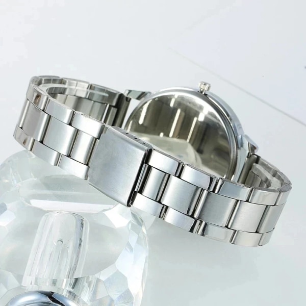 Lyxmärke Watch 2023 Nytt Mode Enkelt Watch Damer Stor Urtavla Quartz Klocka Armband Diamantklocka Rose