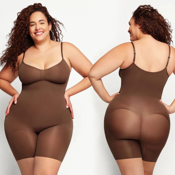 Skims Seamless Body Bodysuit Butt Lifter Shapewear Waist Trainer Body Shaper Snactch Waist Shapewear Fajas Olika nyanser Auburn XL-XXL