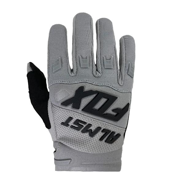 Almst Fox MX Defend Full Finger Ridning Cykelhandskar Cykling Motocross Guantes för barn BMX MTB Mountain Bike Barnhandskar Gray XS