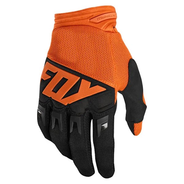 Smartfox Top Race Cykelhandskar Fox Mountain Cykel Landsvägscykel Motorcykelhandskar Bmx Atv Mtb Endurohandskar För Motocross Unisex Orange---Black M