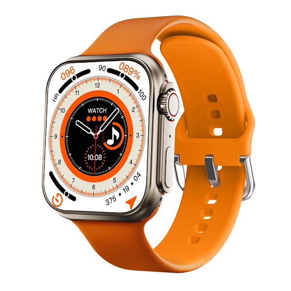CX8 Ultra Smartwatch 8 Herrar LS8 Ultra Dam Blue Tooth Call Smart Watch IP67 Vattentät Series8 Trådlös laddning PK HW8 Ultra8 orange Magnetic Charging