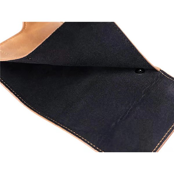 Rfid Smart Wallet ID Kreditkortshållare Läder Ultratunn Business Herr Cardbag Automatisk pop-up Stöldskyddsborste Metallkortlåda BN