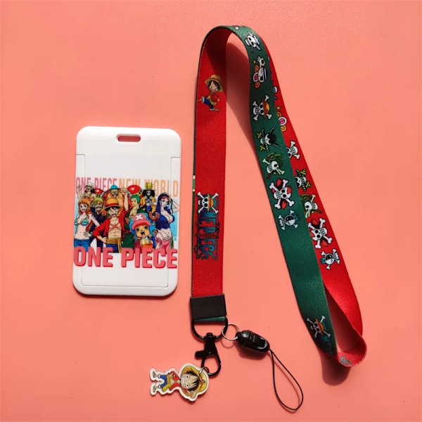 Barn Tecknad Plast Anime ID-korthållare Cool Modemärke Glidande Arbete Namnbricka Busslina Kort Hållare för lanyard card holder(.1842)