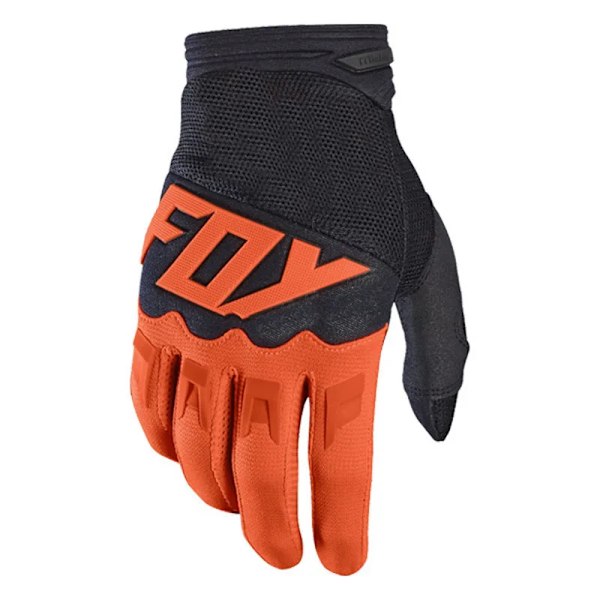 Smartfox Top Race Cykelhandskar Fox Mountain Cykel Landsvägscykel Motorcykelhandskar Bmx Atv Mtb Endurohandskar För Motocross Unisex Black---Orange L