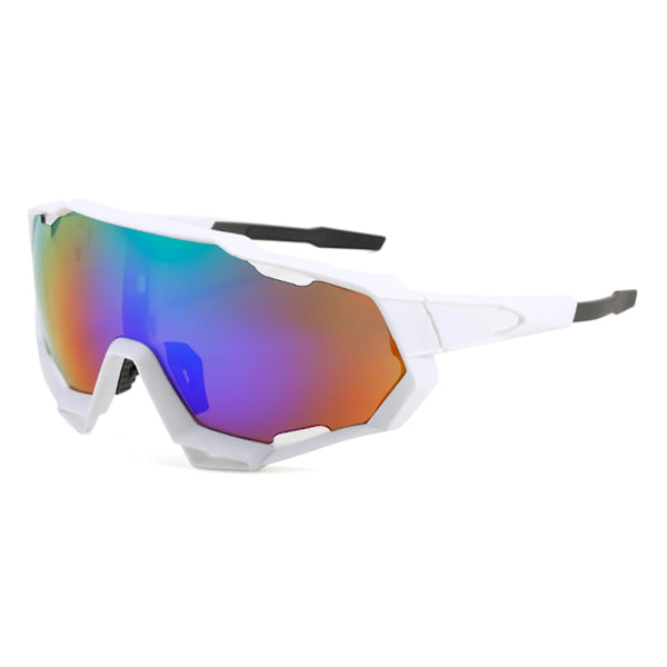 Utomhuscykling Solglasögon UV-skydd Vindtäta glasögon polariserad lins män kvinnor sport solglasögon glasögon Gold