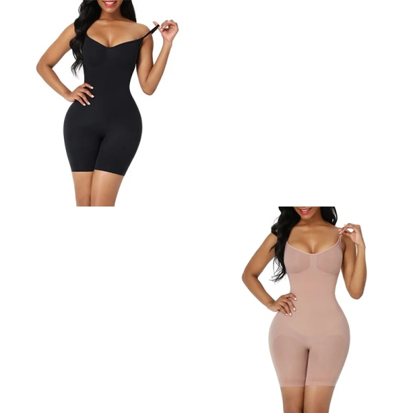 VIP Body Slimming Waist Trainer Butt Lifter Push Up Corset Slim Shapewear 1skin1balck XXXL