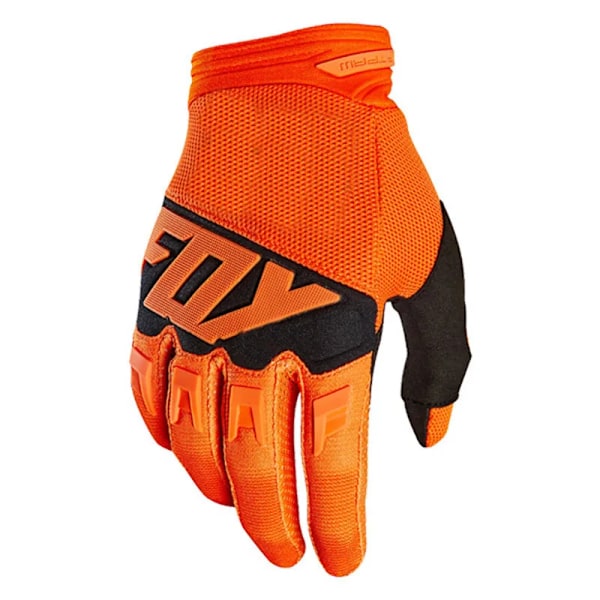 Smartfox Top Race Cykelhandskar Fox Mountain Cykel Landsvägscykel Motorcykelhandskar Bmx Atv Mtb Endurohandskar För Motocross Unisex ALL---Orange M