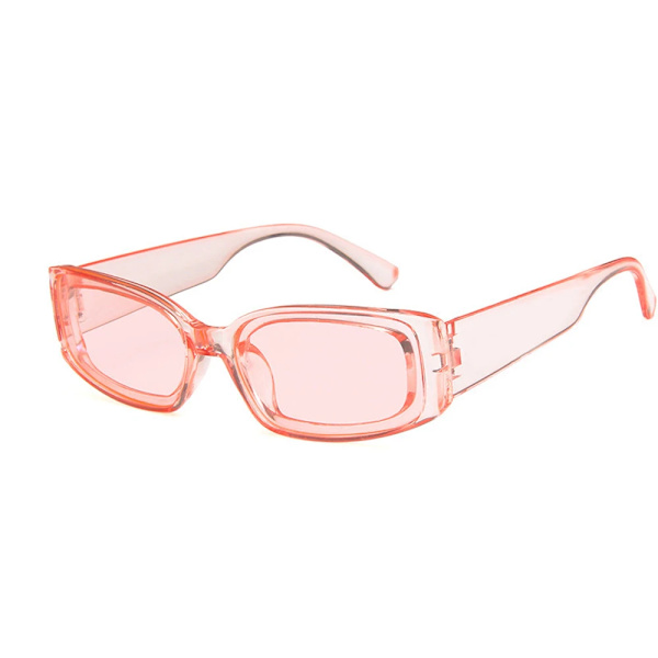 Röd Brand Design Mode Solglasögon Fyrkantiga Night Driver Goggles Polariserade Solglasögon Glasögon För Kvinnor Cykling Utomhus Solglasögon red-red