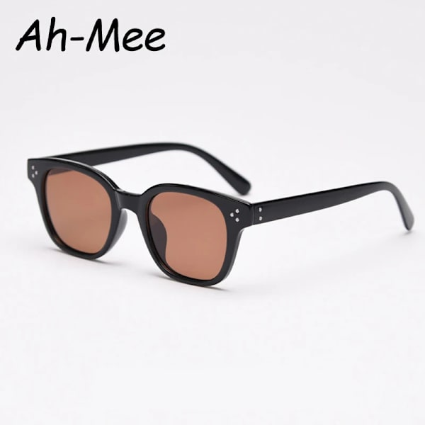 Nytt mode Cat Eye Polarized Solglasögon Kvinnor Fyrkantiga Svarta Solglasögon Nit Trend Godis Färg Små ram Glasögon Skärmar green show as picture