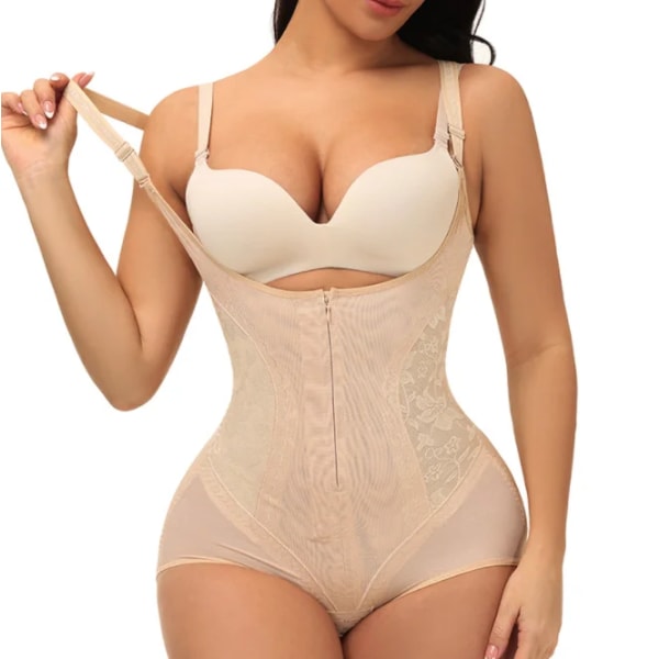 avfallstränare Light Control Trosor KVINNOR Shapers avfallsträningsskor kroppsformare midjeformare shapewear kvinnor kroppsformare Light Sand(Skin) S