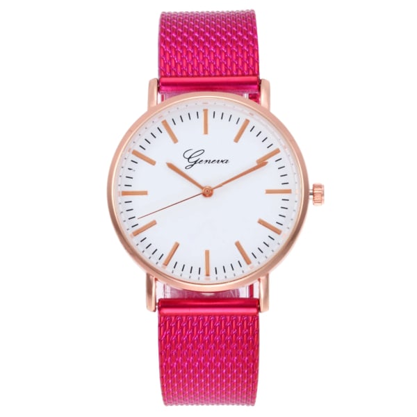 Lyxiga armbandsur för kvinnor Mode Quartz Watch Silikonbandsurtavla Dam Wathes Casual Damklocka watch feminino watch(.131)