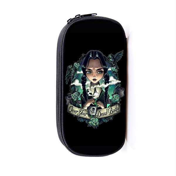 Onsdag Addams och Enid Case Pennväskor Nevermore Academy Gothic Girl Pennlåda Söt case Present dqbbwedens29cw