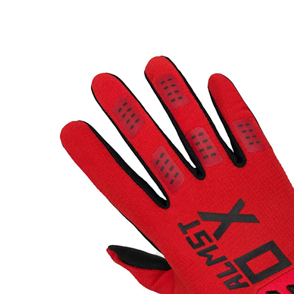 Almst Fox 2022 Defend Motorcykelhandskar för Herr Offroad Downhill MTB Cykelhandskar MX BMX ATV Motocross Racing Guantes 01-Red M