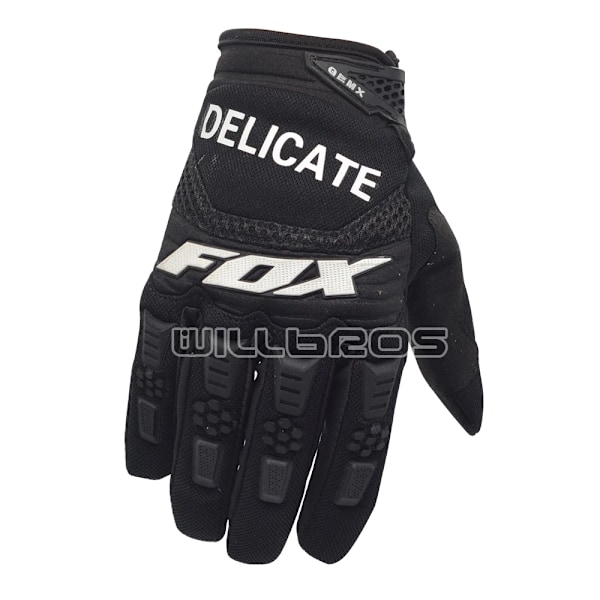 Delicate Fox Handskar Mx Bmx Dirt Bike Guantes Cykling Dirt Bike Mtb Dh Race Enduor Motocross Mountain Bicycle Luvas För Män Blue XL