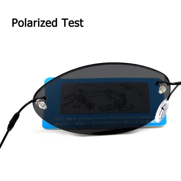 JackJad 2021 Mode Cool The Matrix Neo Style Polarized Solglasögon Ultralätta båglösa män Körning Brand Design Solglasögon Ocul Matrix Neo Style Polarized