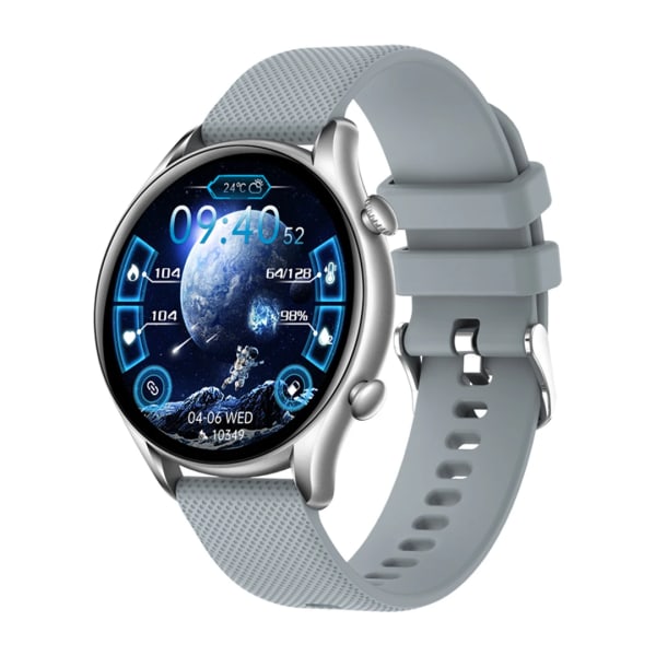 COLMI i20 Smart Watch Herr 1,32 tum 360*360 skärm Bluetooth Ring Puls Sömn Fitness Tracker Smartwatch Dam Gray