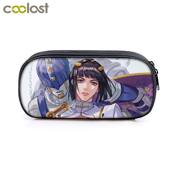 Anime Jojo Bizarre Adventure / Killer Queen Kosmetikfodral Pennhållare Pojkar Flickor Stationär väska Skolmaterial Case dqbbjojo24