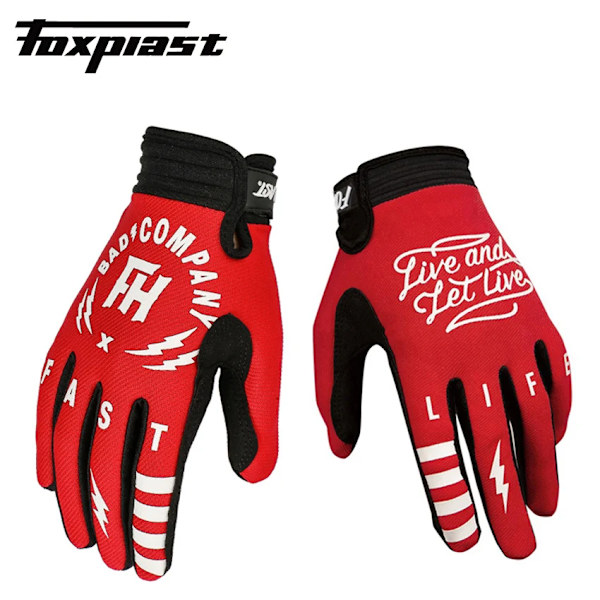 Motocross Racing Handskar FOX PLAST Guantes MTB MX BMX Mountain Bicycle Guants Cykling Motorcykel Moto Herr ATV UTV Bike Luvas Motocross Gloves 2 XXL