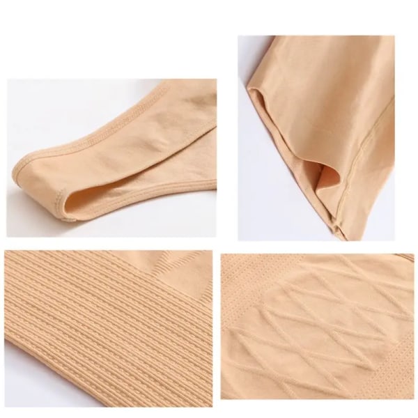 Kroppsformande Kläder Kvinnors Postpartum Mage Tät midja Formande Kroppsformande Kroppsunderkläder Stor storlek Höft Midja Shaping Top Brown 3XL-4XL