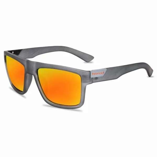Polariserade solglasögon Fyrkantiga män Kvinnor Kända märkesdesigner Solglasögon UV400 Polaroid solglasögon för kvinnor män 14-JY8301-C4 Polarized